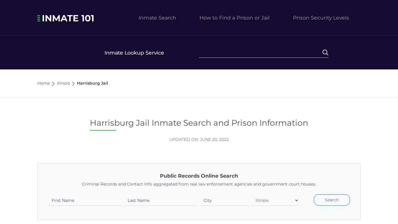 Harrisburg Jail Inmate Search, Visitation, Phone no ...