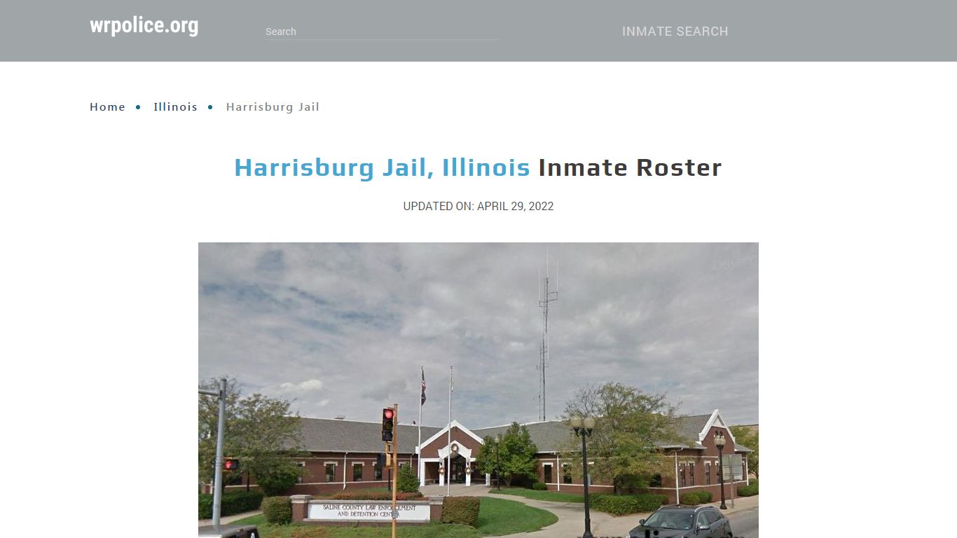 Harrisburg Jail, Illinois - Inmate Locator